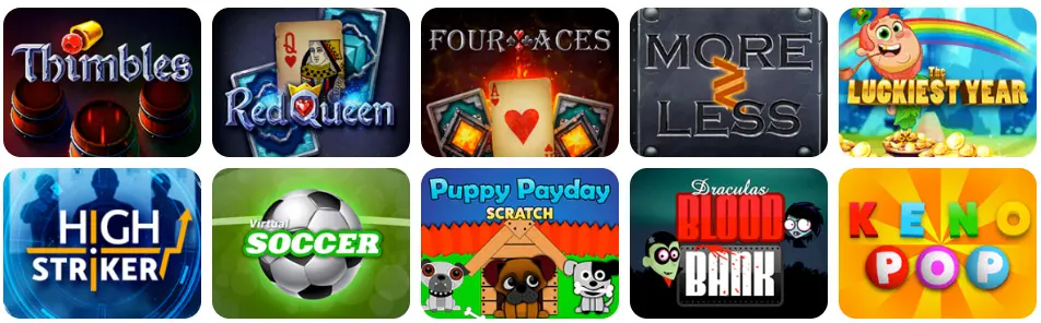 Jeux en ligne ASTRAL CASINO
