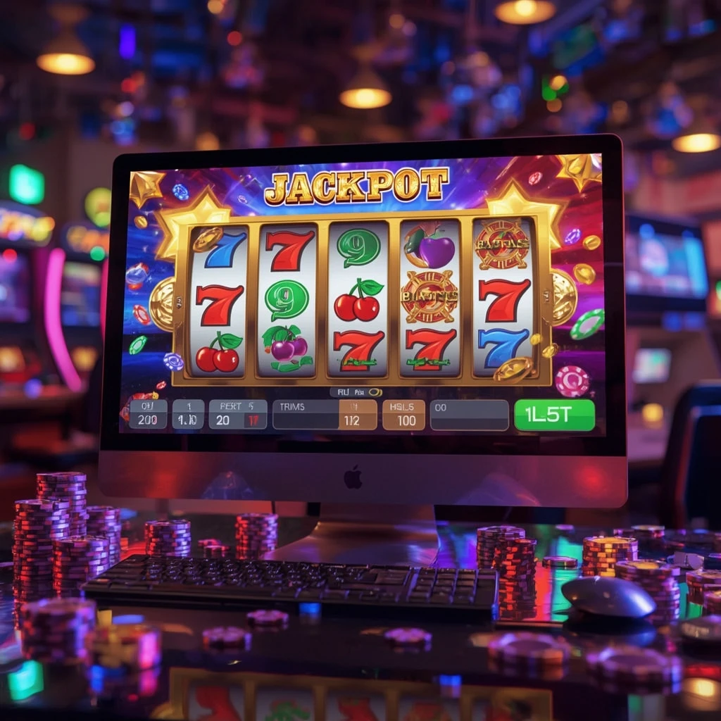 slots sur le moniteur ASTRAL CASINO